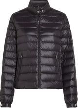 Tommy Hilfiger Cazadora acolchada Mujer Mock Neck ligera, Negro (Black), M