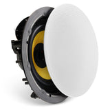 VEVOR Altavoces de Techo de 205 mm, 200 W, Altavoces de Techo y de Pared de Montaje Empotrado con 8 Ω Impedancia 89 dB de Sensibilidad para Hogar, Sala de Estar, Dormitorio o Porches Cubiertos