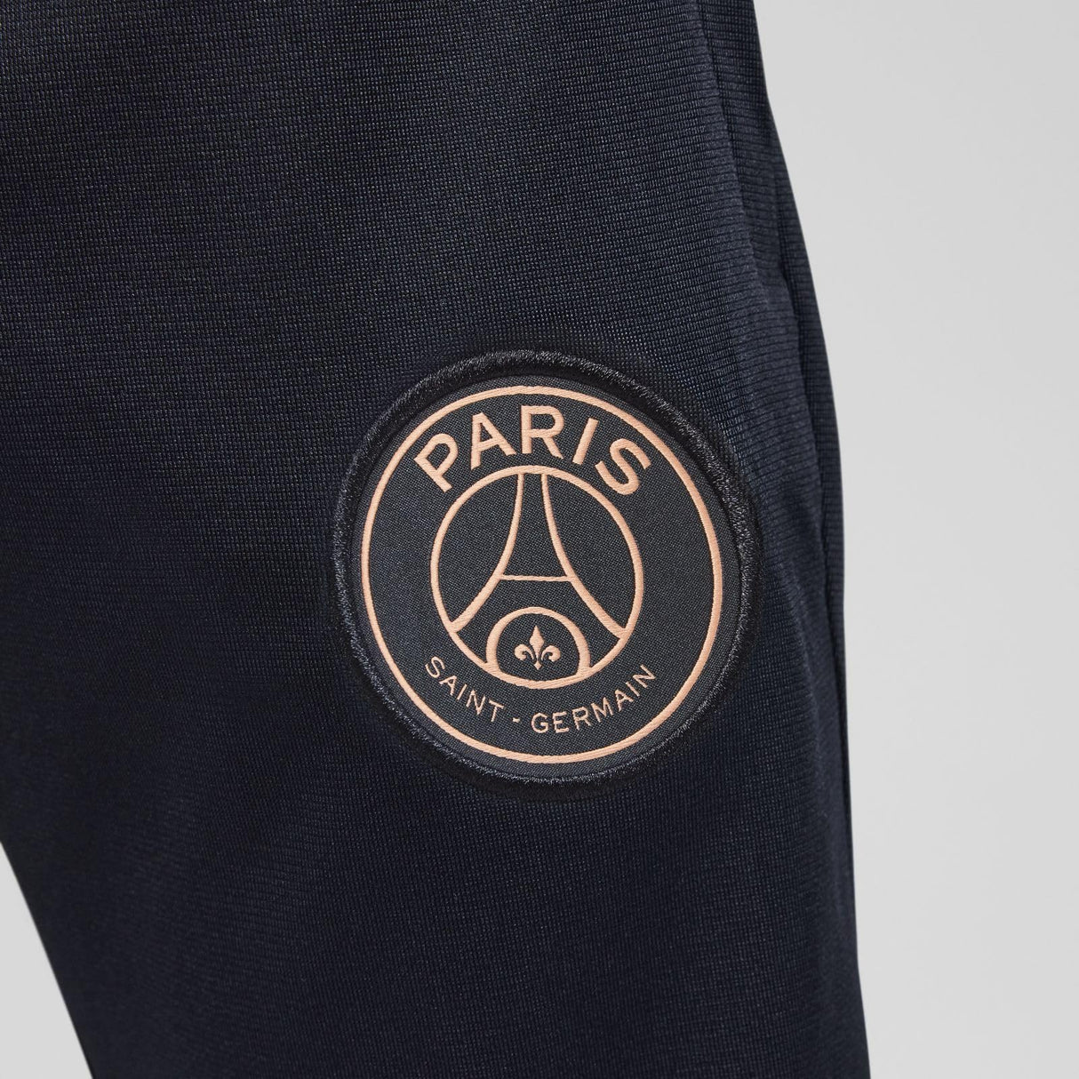 Tercera Equipación Strike París Saint-Germain Chándal De Fútbol De Tejido Knit Jordan Dri-Fit - Niño/A, Black/Rust Pink/Rust Pink, FQ2660-013, L