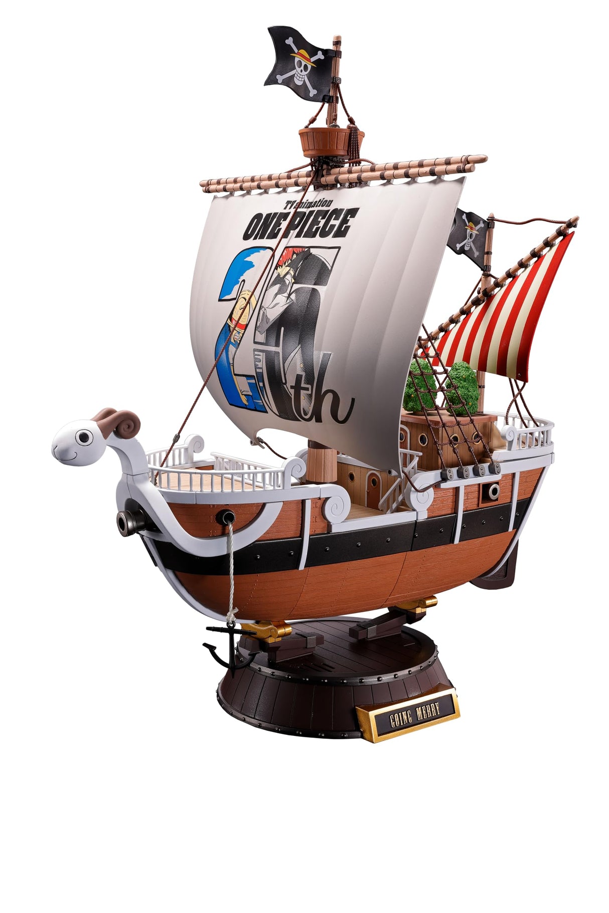 TAMASHII NATIONS S.H Figuarts One Pience Chogokin - Going Merry (edición Conmemorativa del 25 Aniversario)