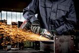metabo Amoladora angular inalámbrica WVB 18 LT BL 11-125 Quick - 18 V, 125 mm de diámetro de disco - Motor sin escobillas, regulación de velocidad, tuerca de liberación rápida, sistema de freno