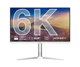 JapanNext Monitor 32" IPS 6K (6016x3384) Blanco