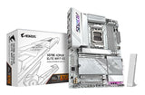 GIGABYTE X870E AORUS Elite WIFI7 Ice Placa Base - Soporta procesadores AMD Ryzen 9000, VRM Digital de 16+2+2 Fases, hasta 8200 MHz DDR5 (O.C.), 3X PCIe 5.0 + 1x PCIe 4.0, Wi-Fi 7, LAN 2.5 GbE, USB 4