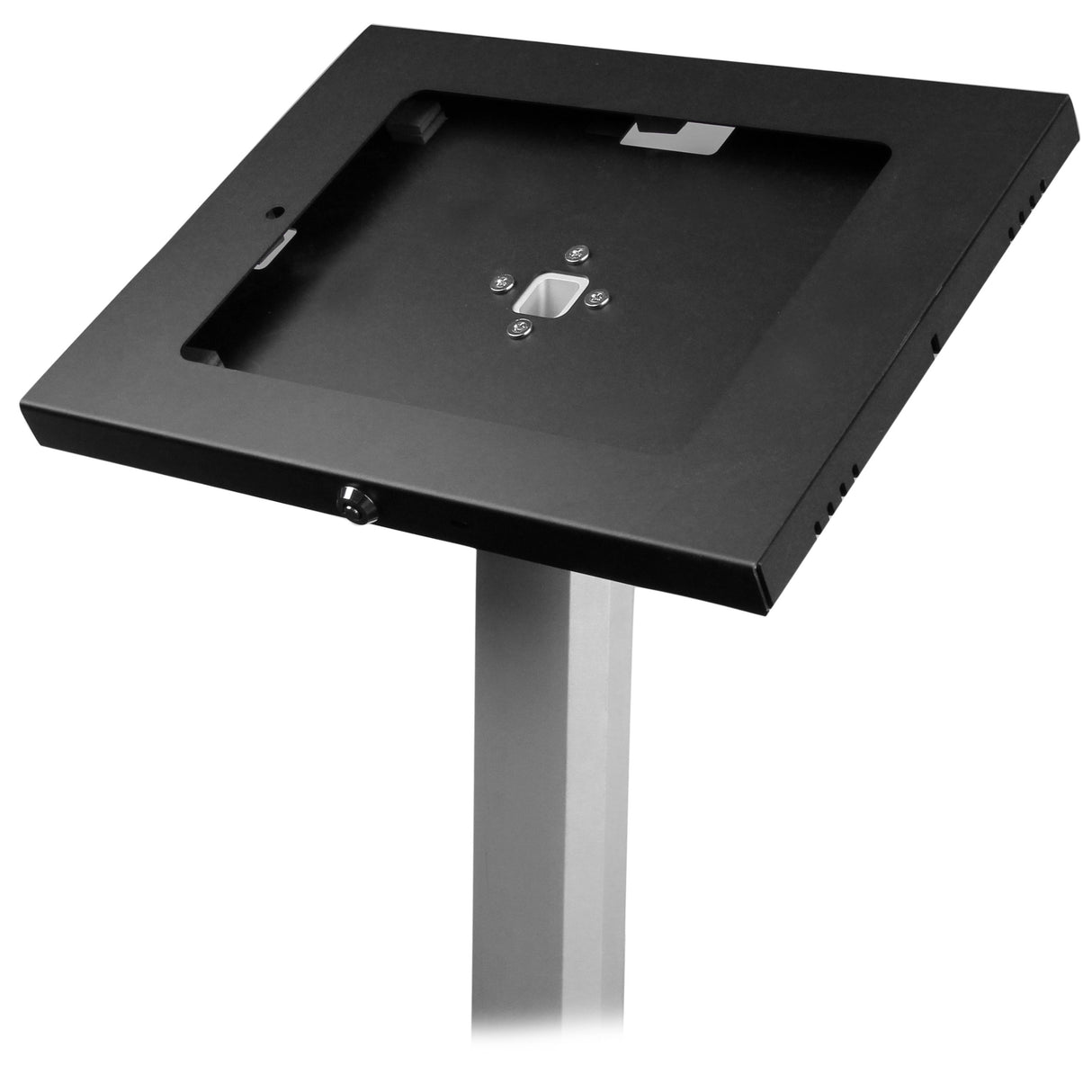 StarTech.com STNDTBLT1FS - Pedestal con Seguro para iPad, Color Negro y Plata