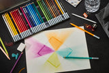 Lápiz de color tiza-pastel STABILO CarbOthello - Caja de metal con 60 colores