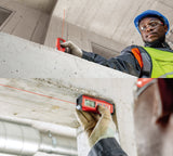Hilti 2190182 Medidor láser de Distancia PD-S (hasta 60m, diseño Compacto, para medir distancias y áreas con Pantalla para entornos Oscuros y Teclado intuitivo con Memoria. Funda)