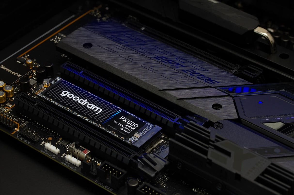 Goodram - Unidad Externa - Px500 Gen.3 - Disco Duro Interno - Gen PCIe de Alta Velocidad 3 x4 - Compatibilidad con NVMe 1.4 - Almacenamiento de Datos múltiples - 2TB - 3500 MB/s - 2800 MB/s