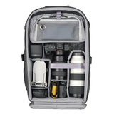 VANGUARD Veo Metro B25L BK - Mochila fotográfica para cámara objetivos, portátil y tablet, negro