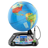 VTech - Globo terráqueo multimedia, el único con Pantalla LCD, +600 vídeos originales de la BBC, Regalo niños +7 años, Versión ESP