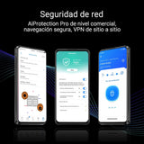 ASUS ZenWiFi BQ16 White 1-Pack - Sistema WiFi 7 Cuatribanda BE25000 (802.11be) en Malla, Ancho de Banda de 320 MHz y 4096-QAM, Dos Puertos 10G, WAN de Reserva, Seguridad de Red y Compatible con AiMesh