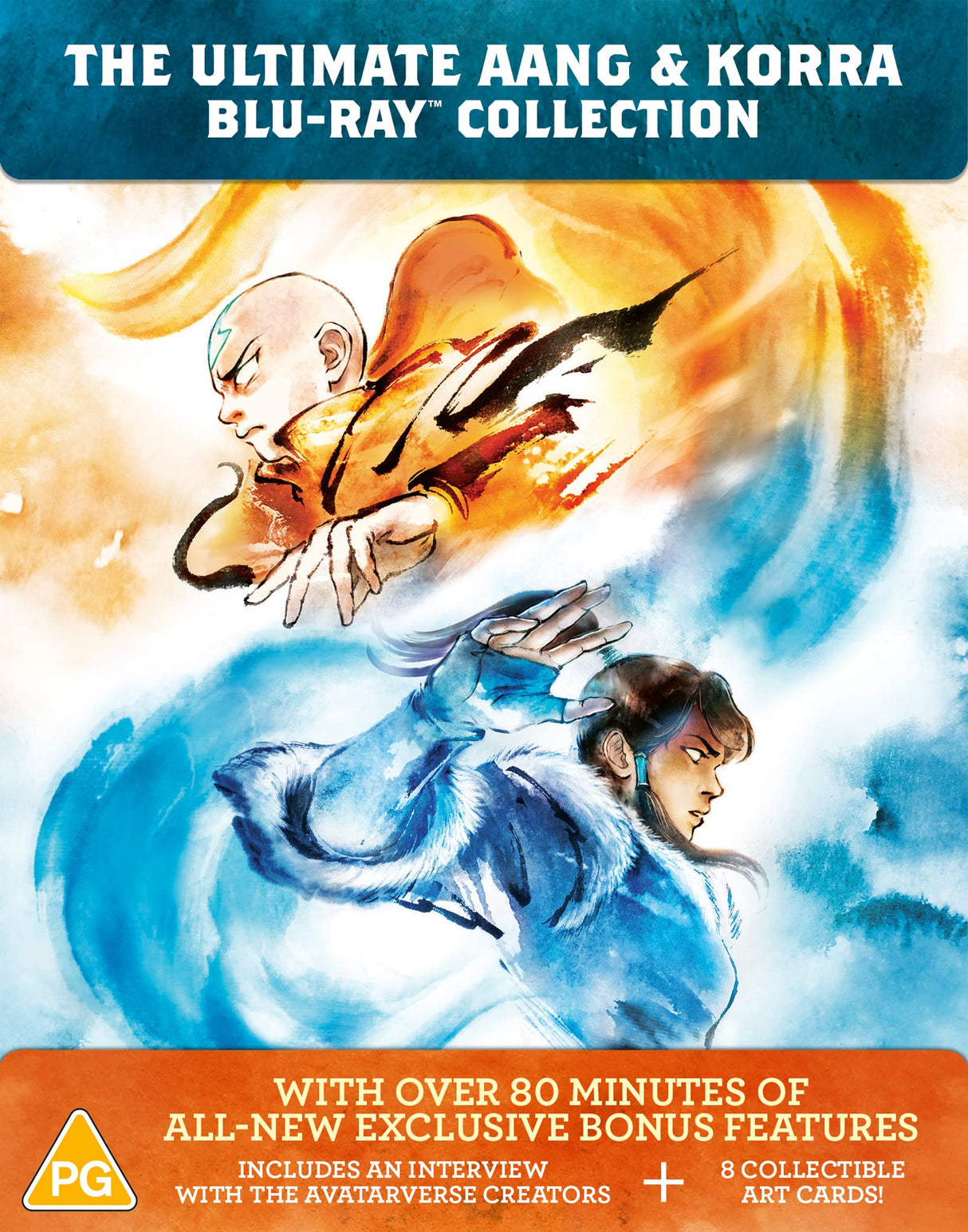 The Ultimate Avatar: The Legend of Aang & The Legend of Korra Complete Blu-ray Collection [2021] [Region Free] [Blu-ray]