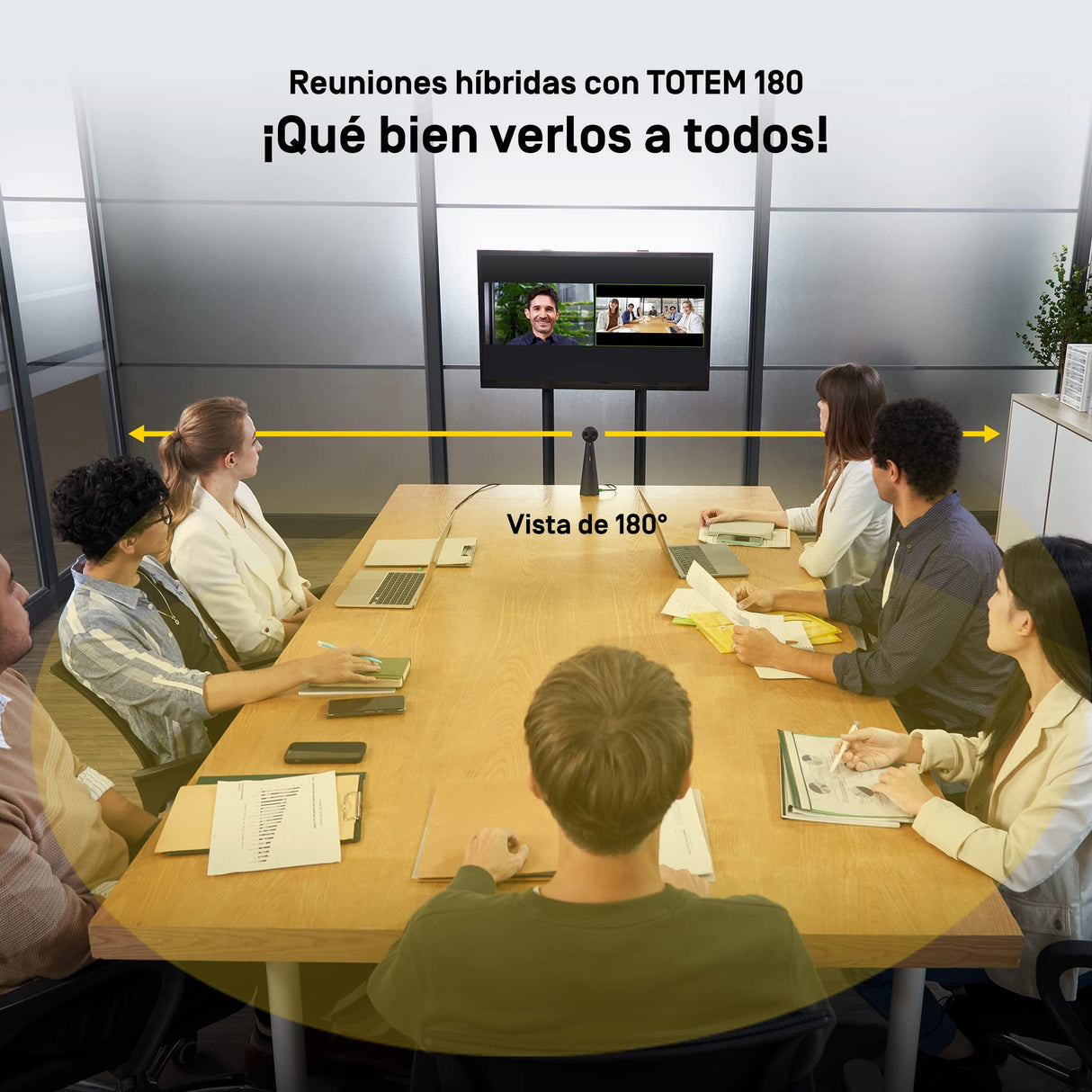 IPEVO Totem 180 Degree 4K conferencing Camera