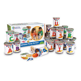 Learning Resources Sopas clasificadoras del alfabeto Alphabet Soup Sorters