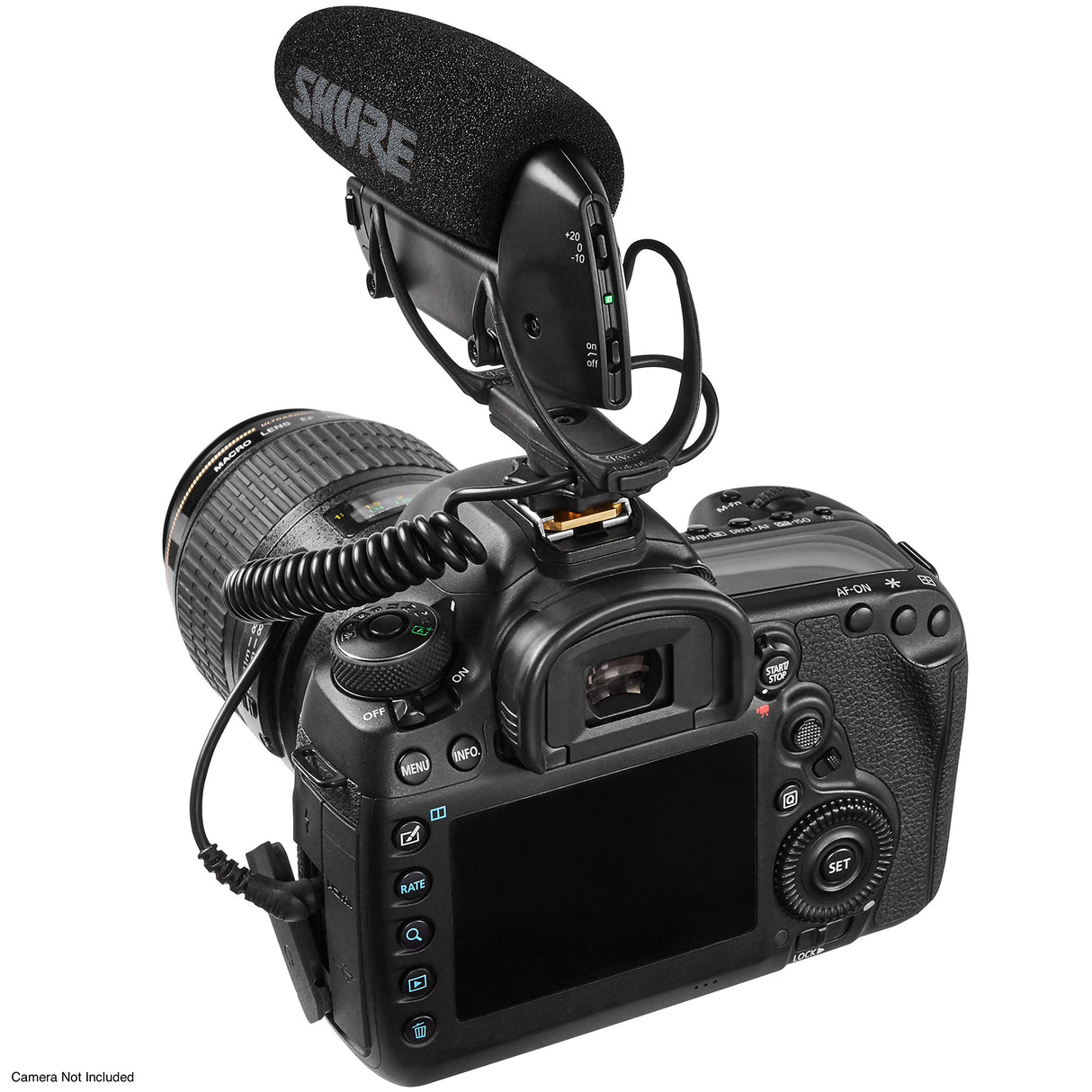 Shure VP83 - Micrófono de cañón de Condensador, para Uso con cámaras DSLR y grabadores de Audio portátil y para captar Audio detallado y de Alta definición