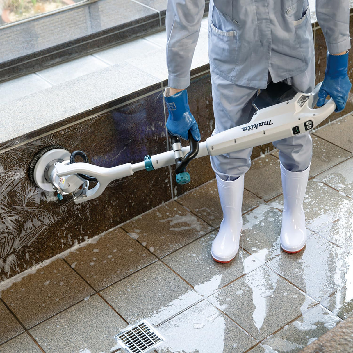 Makita PS001GZ 40V Max Li-ion XGT - Pulidora sin escobillas, baterías y cargador no incluidos
