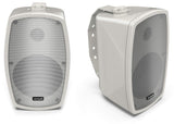 Audibax Ambient 5 White - Altavoces Pasivos de Estantería HiFi - Pareja de Altavoces Estereo de 2 Vías - Potencia Continua de 30W - Soporte de Pared Incluido - Altavoces con Woofer de 5,25"