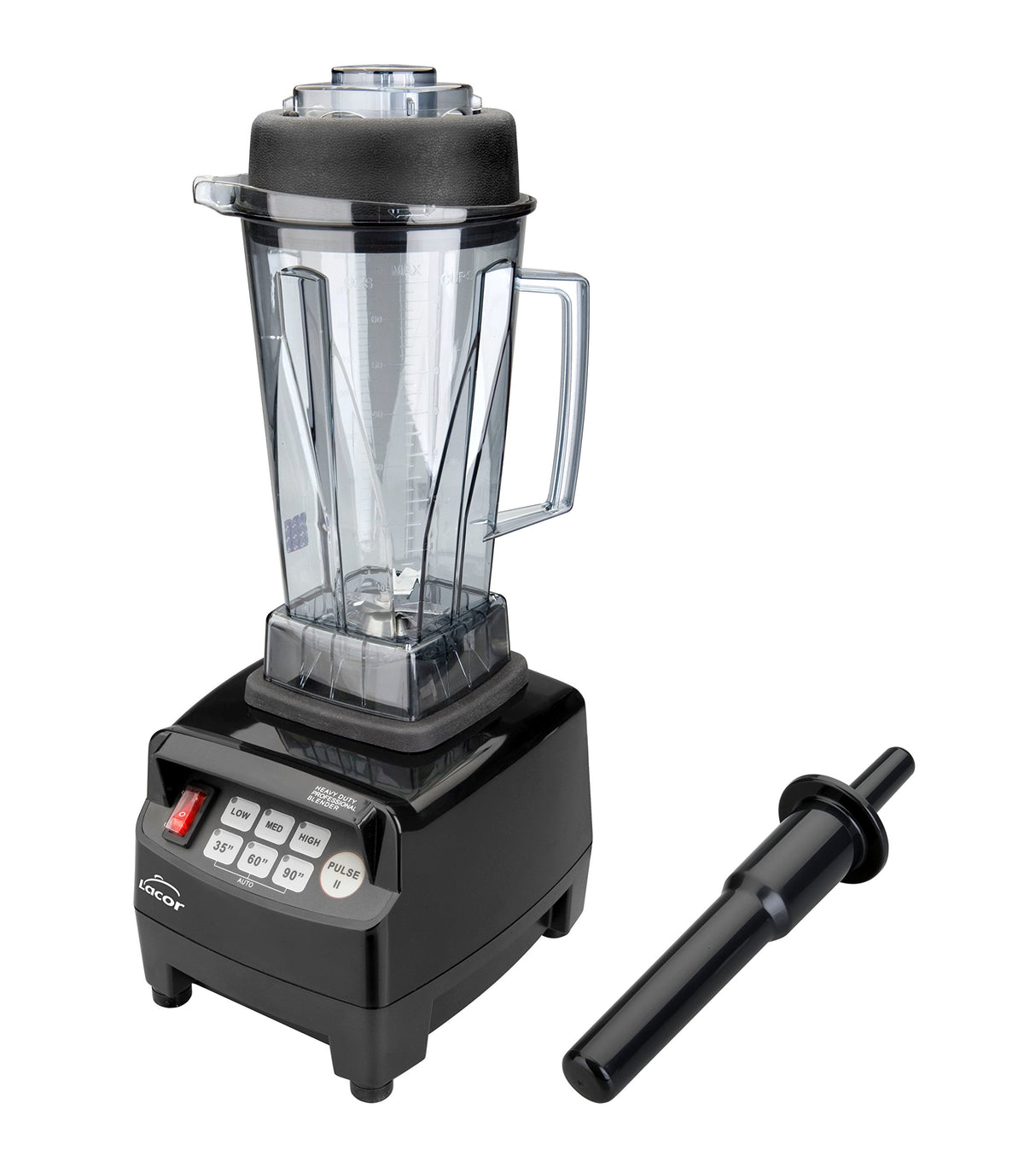 LACOR - 69195 - Batidora eléctrica Profesional 2250w 2 Litros - Negro