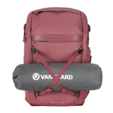 VANGUARD Veo Metro B20L MG - Mochila fotográfica para cámara objetivos y portátil de 14 pulgadas, magenta