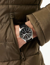 Seiko Reloj Analógico para Hombres de Automático con Correa en Nailon RL411BX9
