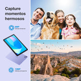 DOOGEE T10 Pro Tablet 10,1 Pulgadas FHD+ con 15GB RAM + 256GB ROM (Ampliable 1TB), Android 14 Tablet, Batería de 8580mAh, Octa-Core con Dual 4G LTE, WiFi 2,4/5G, TÜV-Certificado, 13MP + 8MP, Negro