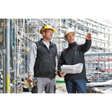 Bosch Professional chaleco calefactable GHV 12+18V XA (incl. adaptador de carga con USB GAA 12V-21 + batería GBA 12V 2.0Ah + cargador GAL 12V-20) - Talla 2XL