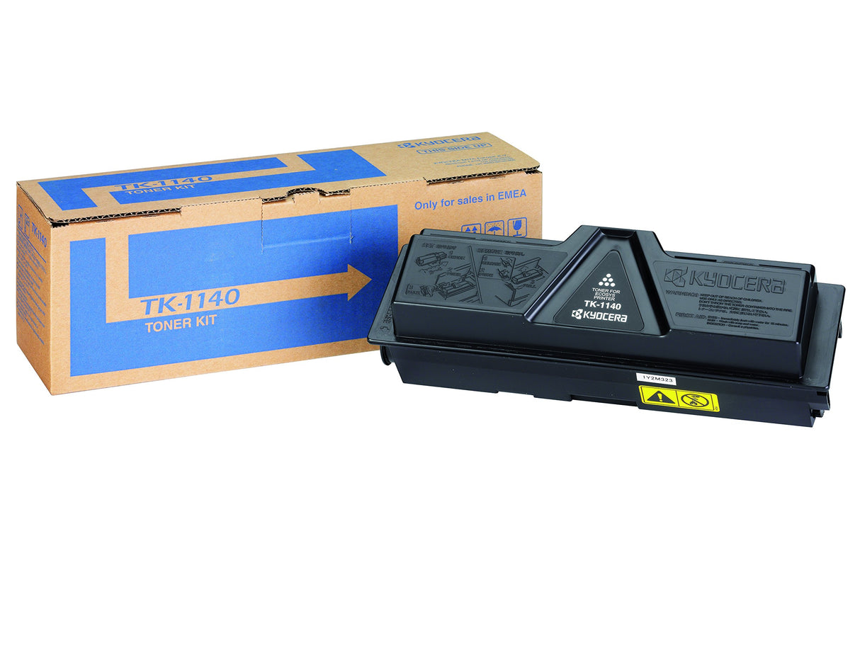 Kyocera TK-1140 Cartucho de tóner Negro 1T02ML0NLC para ECOSYS M2035dn, ECOSYS M2535dn, FS-1035MFP/DP, FS-1135MFP