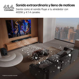 LG S40TR - Barra de Sonido Inteligente, 400W Potencia y 4.1 Canales, con Inteligencia Artificial, Producto Eco Smart Green, Sonido Envolvente Dolby Atmos y DTS