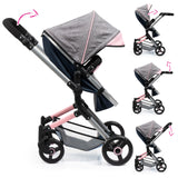 Bayer Design 18427AA Bayer Design 18427AA Neo Vario Cochecito de Muñecas, Carrito para muñecos, Bolsa