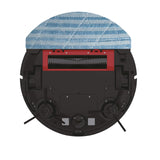 Hoover H-GO 300 - Hydro Pro - HGO330HC Robot Aspirador, Aspira, Barre, friega y Pasa la mopa, 2 depósitos, Wi-Fi, conexión Alexa, 120mins, Mando y Base de Carga, Sensor anticaída y antichoque, Negro