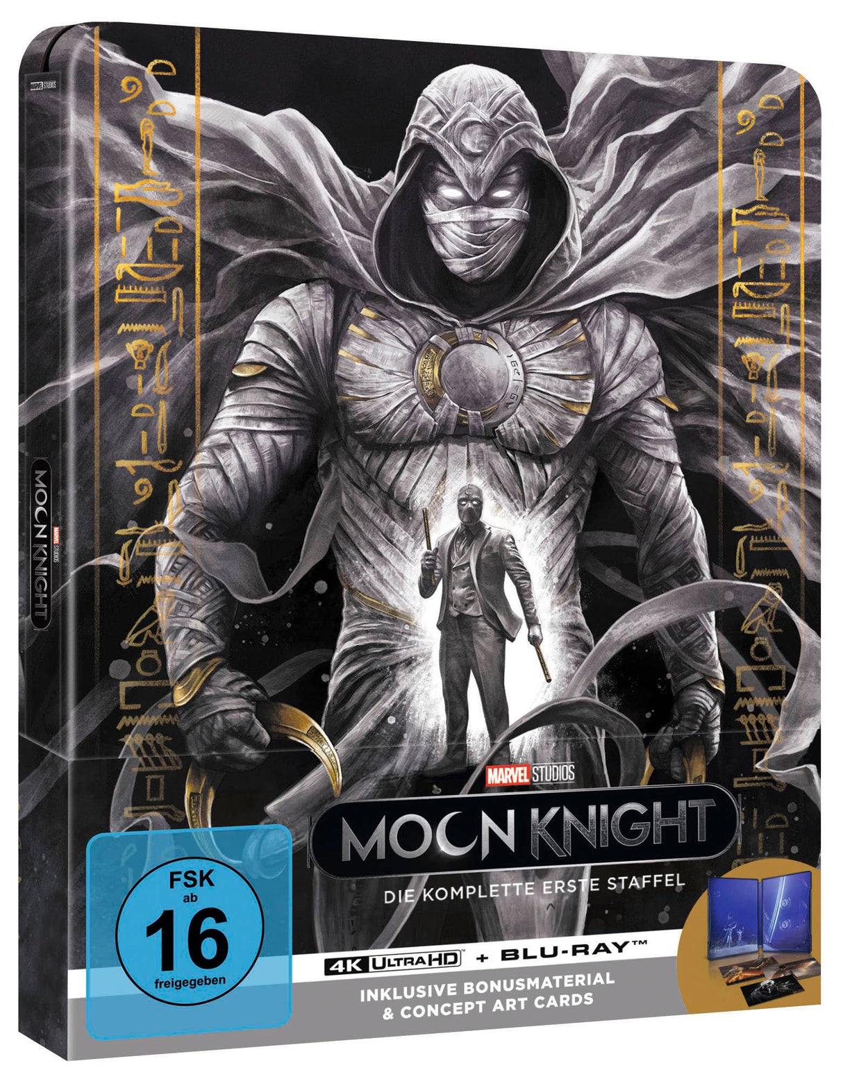 Moon Knight - Staffel 1 - Limited Steelbook (2 4K Ultra HD) (+ 2 Blu-ray) [Blu-ray]
