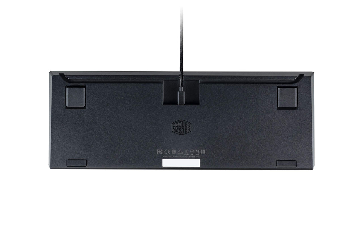 Cooler Master MasterKeys MK730 Teclado Mecánico para Juegos Gaming, Interruptores Flotantes RGB, Placa Aluminio Cepillado, Reposamuñecas Magnético, Layout Español, Rojo (Cherry MX Red)
