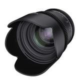 Samyang SA1714 - Lentes de Cámara Compatibles con 50MM T 1.5 MK2 MFT, Negro