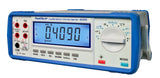 PeakTech 4090 – Multímetro de mesa digital RMS, pantalla LCD, 22000 cuentas, probador de continuidad, USB, software para PC, funcionamiento con batería, prueba de voltaje - EN 61010-1; CAT I 600 V