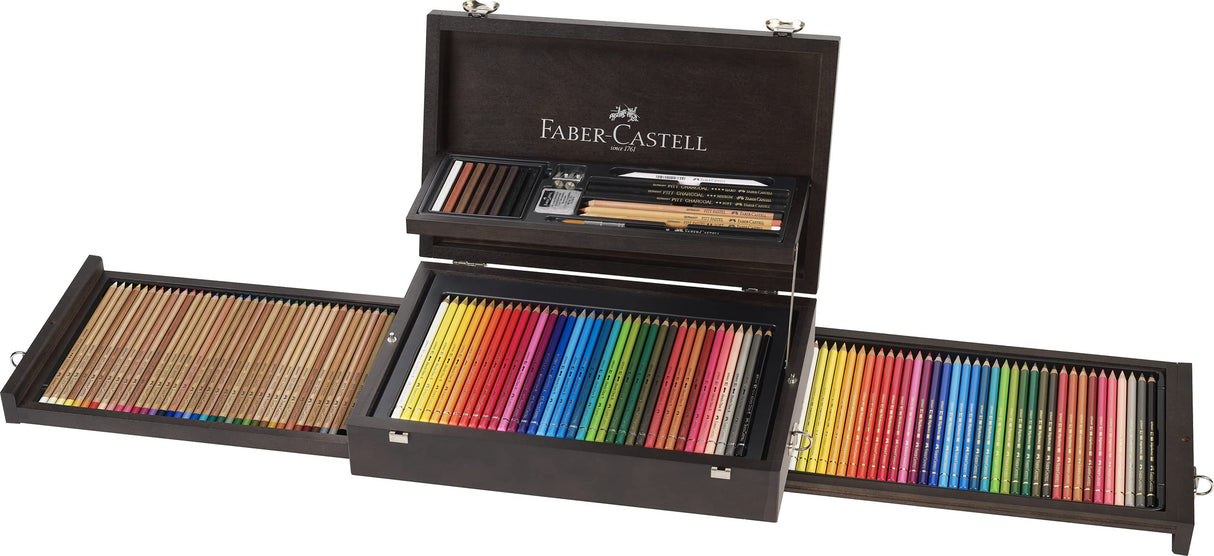Faber-Castell 110085 - Estuche Madera Art & Graphic Colección