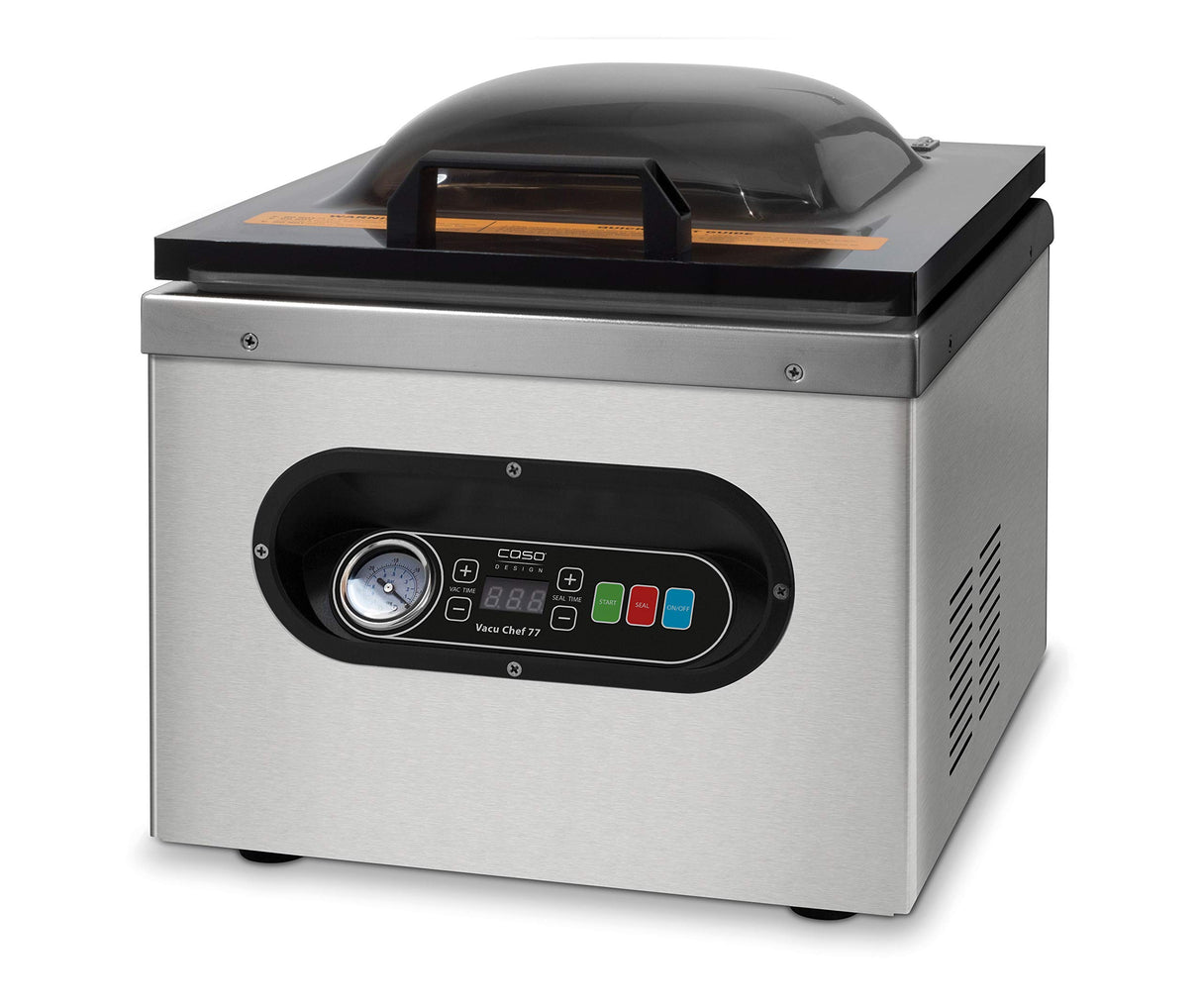 Caso VacuChef 77 Envasadora al Vacío, 630 W, 77 Litros, Acero Inoxidable, Gris