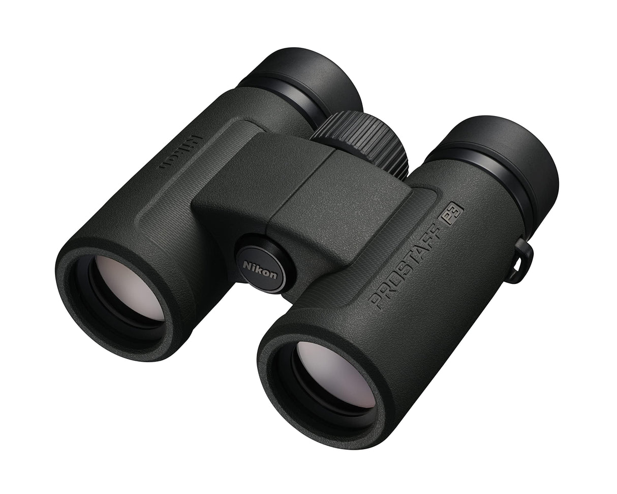 PROSTAFF P3 10x30 - Prismáticos Nikon compactos Impermeables, a Prueba de Niebla, Recubrimiento de Goma, Amplio Campo de visión y Alivio de Ojos Duradero| Modelo Oficial Nikon EE. UU