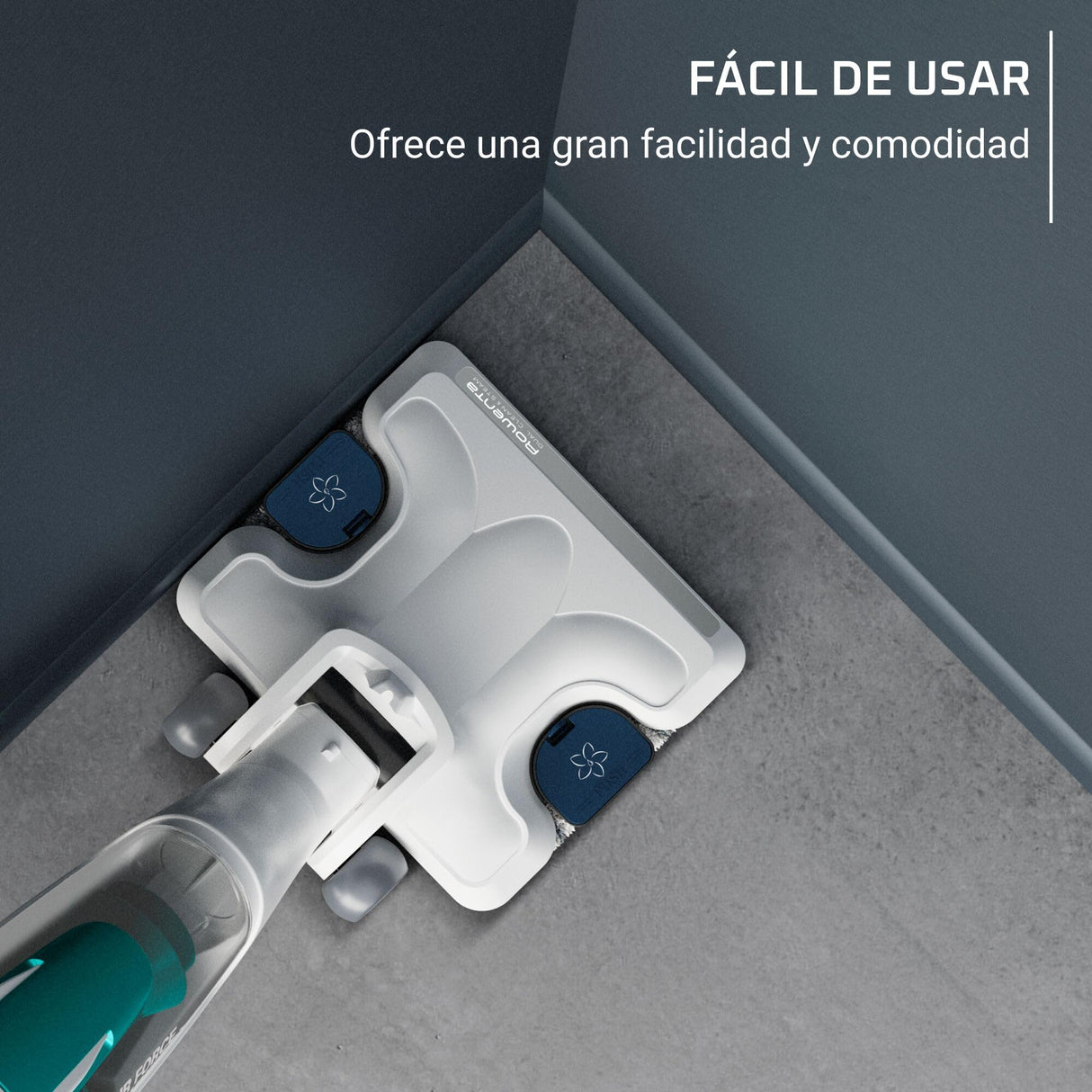 Rowenta Clean&Steam Revolution-Aspiradora a vapor,1500W potencia, aspira y vaporiza,eficacia de una sola pasada,elimina el 99,9 % de los gérmenes, suelos duros y moquetas,filtro antical,RY7757