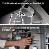 Kenwood Titanium Chef Pattissier - Robot de Cocina (1400 de potencia, bol de 7 litros y batidora de vaso de cristal incluidos, 4 herramientas, pantalla tactil), Color Plata