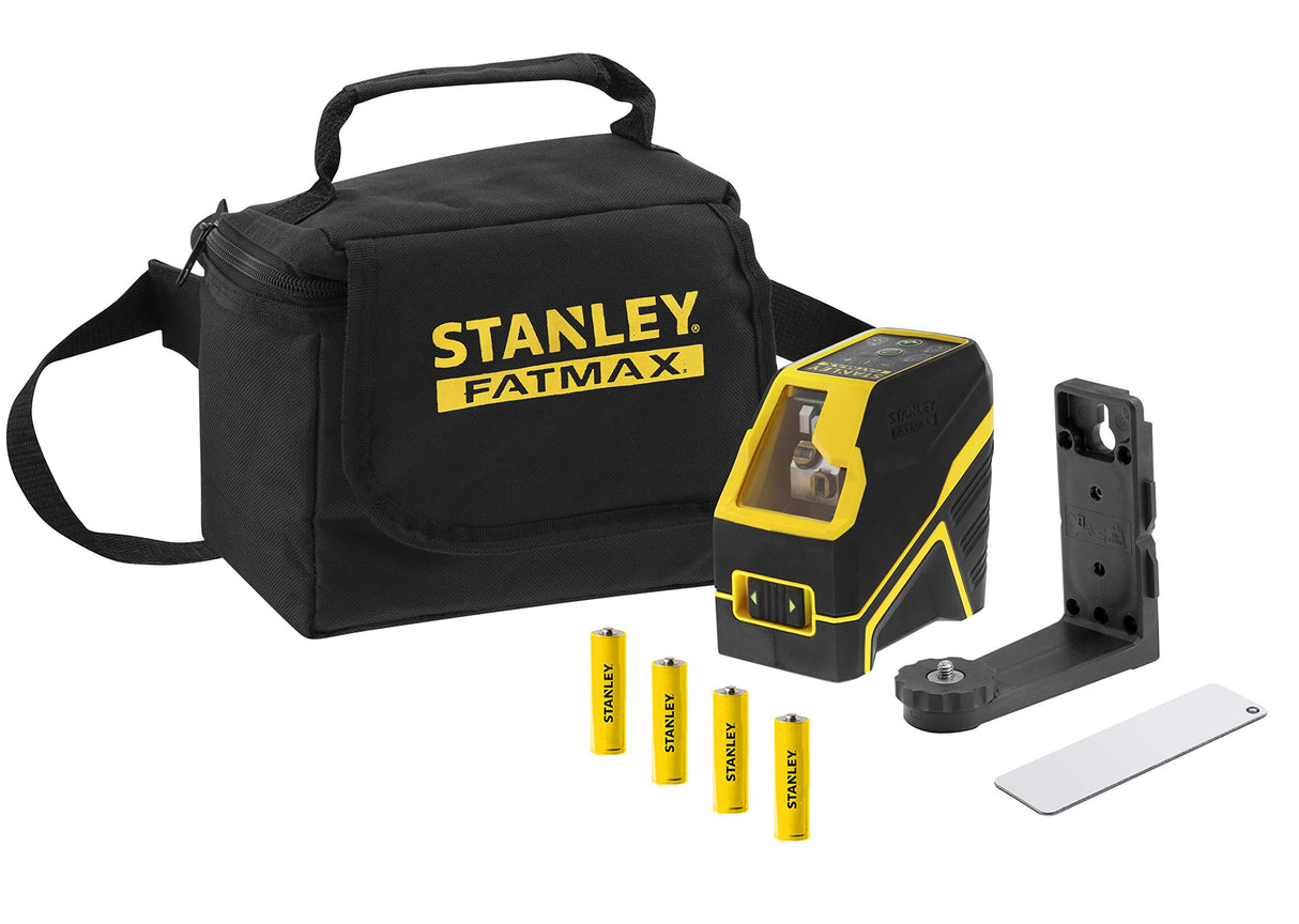 Stanley - FatMax FMHT77586-1 - Nivel láser líneas cruzadas verde, 20 m