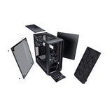Fractal Design meshify C templado cristal ATX/mATX/ITX caja de ordenador – Negro