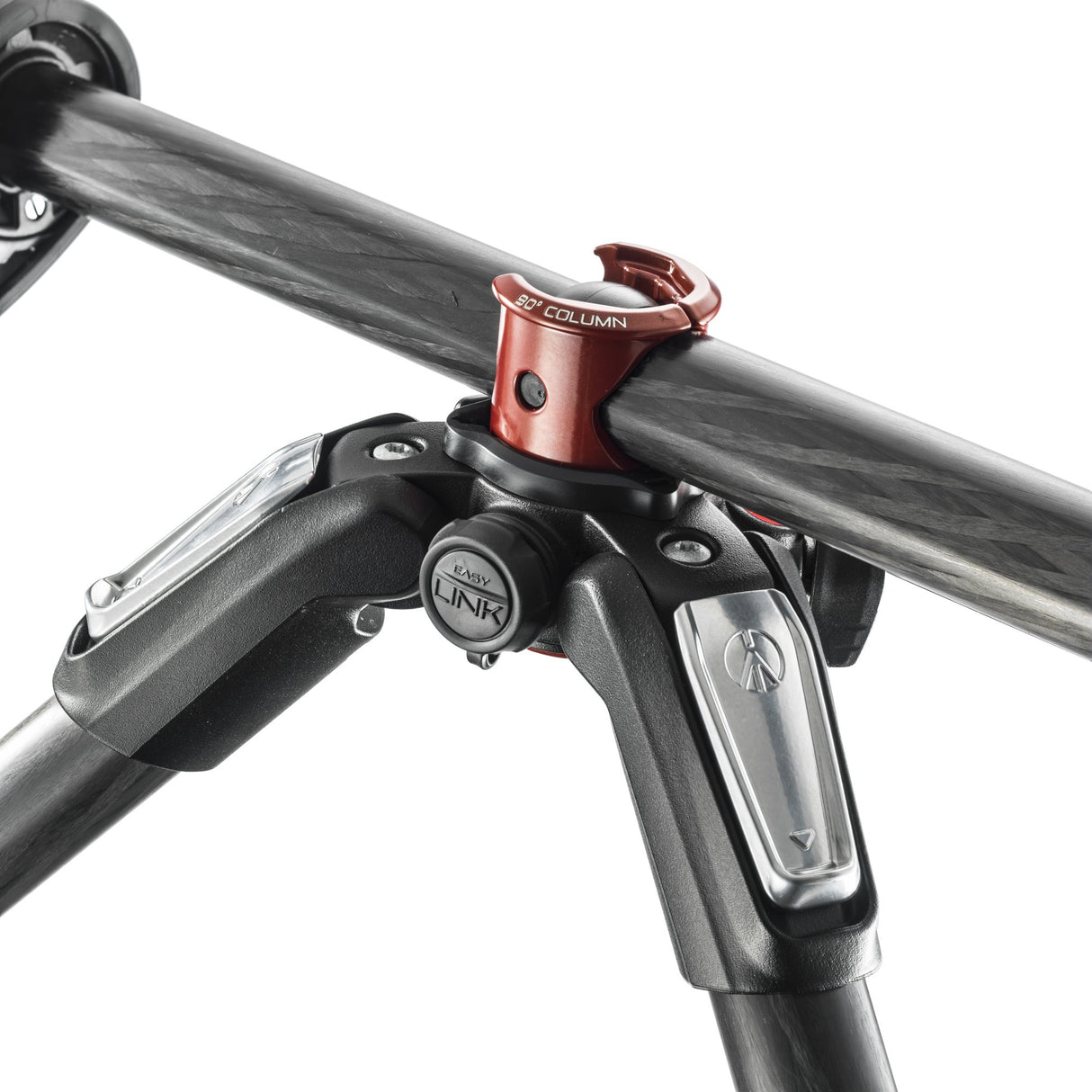 Manfrotto MT055CXPRO3 - Trípode completo (fibra de carbono, 3 secciones), negro