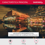 Samyang CSC-Mirrorless - Objetivo fotográfico (12 mm, F2.0 NCS, CS), negro