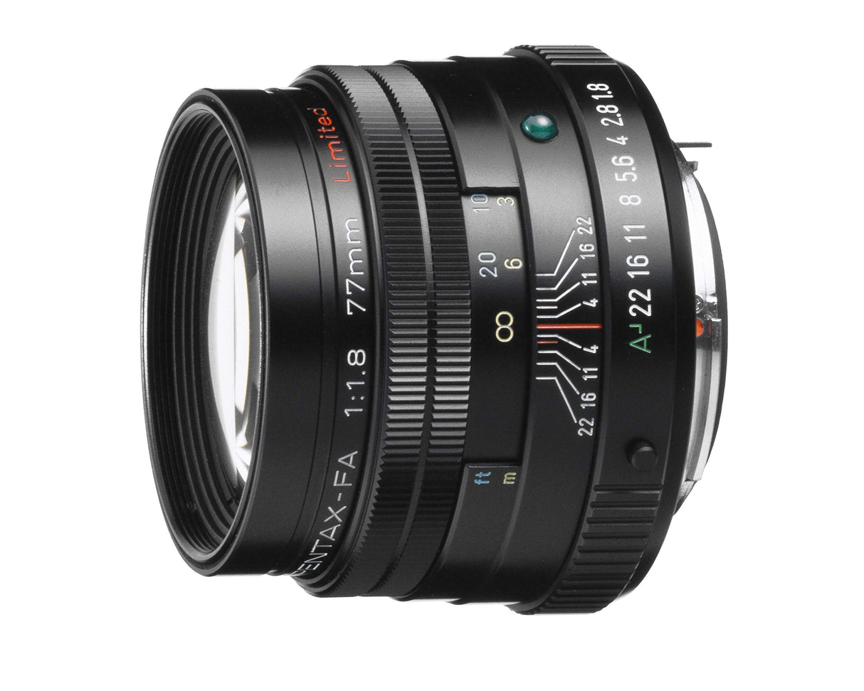 Pentax SMC FA 77mm f/1.8 - Objetivo para Pentax (distancia focal fija 77mm, apertura f/1.8-22, diámetro: 49mm) color negro