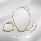 Lacoste Pulsera para Mujer Colección CROCODILE en Oro Amarillo con Charms en Forma de Cocodrilo - 2040510