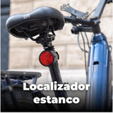 Invoxia Bike Tracker, Localizador GPS Antirrobo para Bicicleta, Negro, Suscripción de 3 años Incluida
