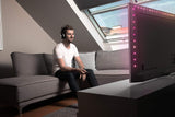 Philips SHD8850/12 - Auriculares para TV con Cargador, circumaurales, Diadema, inalámbricos/alámbricos, 75 dB, Negro