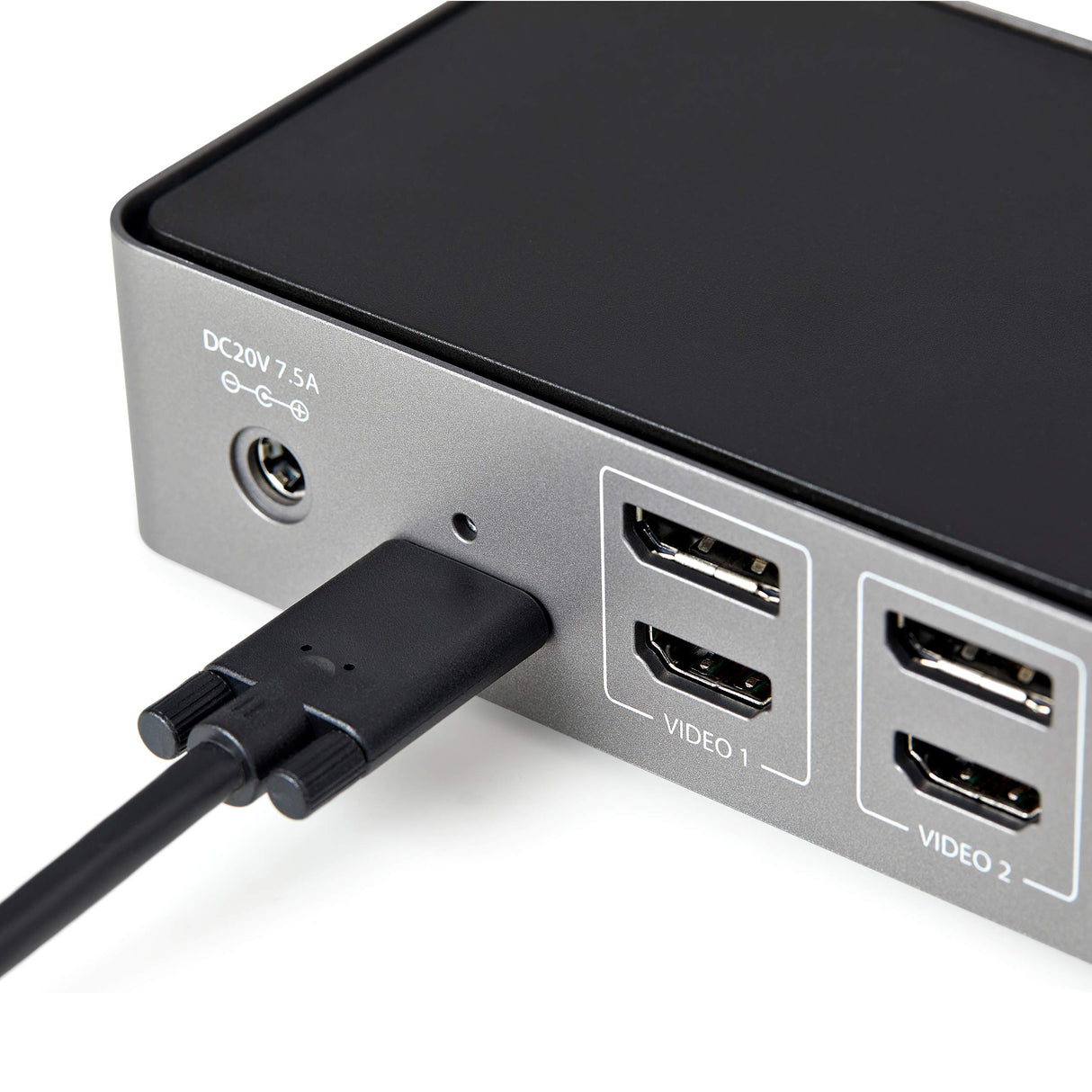 StarTech.com Docking Station USB-C USB-A 10Gbps, Replicador de Puertos USB Tipo C USBA para 3 Monitores DisplayPort y HDMI 4K 60Hz, PD 85W, Hub Ladrón 6xUSB, Red Gigabit, Audio, (DK31C3HDPDUE)