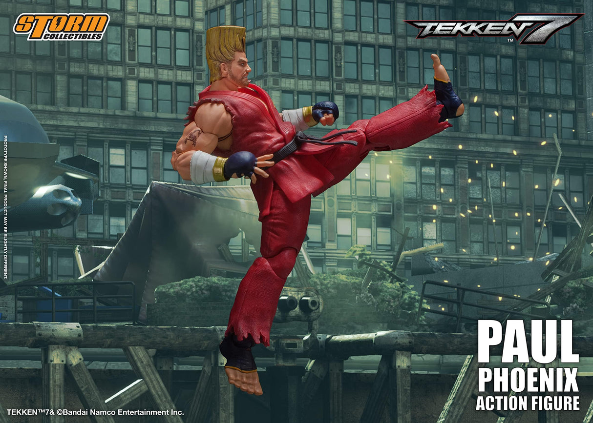 Storm Collectibles - Tekken 7 - Paul Phoenix, Figura de acción 1/12