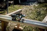 Metabo KS 18 LTX 57 BL 611857840 - Sierra circular con batería (sin batería, motor sin escobillas, freno de fuga, con MetaBox 340, velocidad de ralentí 5000 /min)