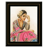 LANARTE Kits De Punto De Cruz Contado Completo Arte De Pared DIY RECUERDO TRADICIONAL Set Manualidades Adultos Set Decoracion Salon Creativo Regalo ca. 35 x 45 cm Cross Stitch Embroidery